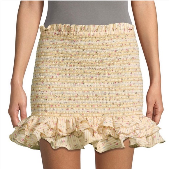 Petersyn Natural Barrett Ruffle Skirt Buttermilk - Picture 3 of 9